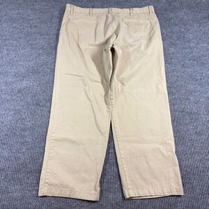 Charleston Threads Pants Men's 38x29 Khaki Beige Cotton Straight Leg Chinos